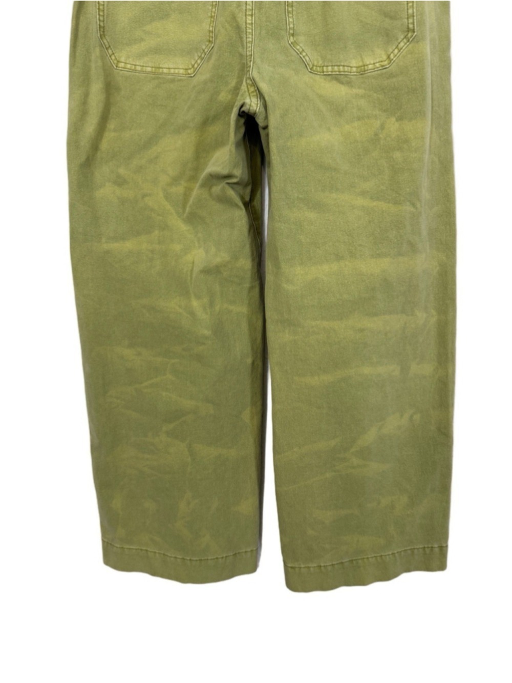 ANTHROPOLOGIE PILCRO THE SKIPPER HIGH RISE CROP PATCH POCKET PANTS MOSS Sz 28 - Picture 7 of 14